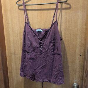 Mxm Women's Purple Spaghetti Strap Top